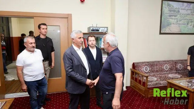 Mükerrem Ünlüer’den Büyükardıç ailesine taziye ziyareti