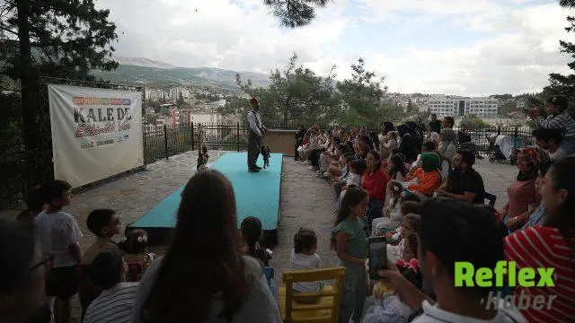 Kahramanmaraş Kalesi Çocukların Neşesine Ev Sahipliği Yaptı