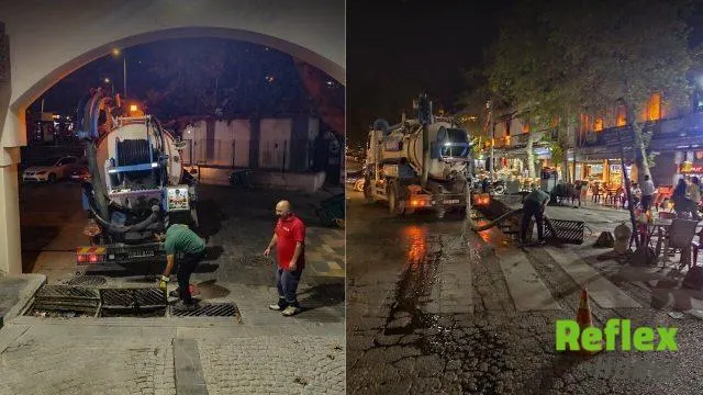 Kahramanmaraş’ta yağmur suyu mazgalları temizleniyor