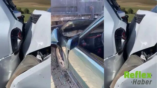 Göle’de Düğün Konvoyunda Zincirleme Kaza: 4 Araç Karıştı
