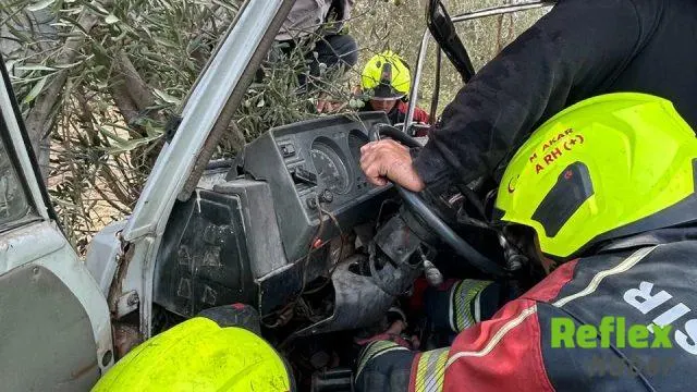 Burhaniye’de kamyonete giren eşek arısı kazaya yol açtı: 2 yaralı