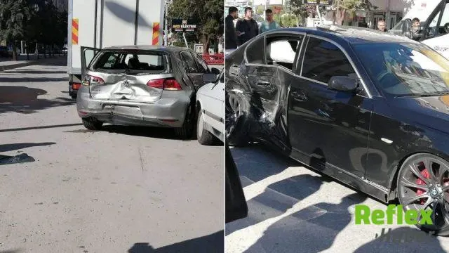 Konya'da Dört Aracın Karıştığı Kazada Üç Kişi Yaralandı