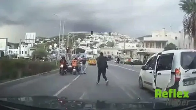 Bodrum Trafiğinde Motokuryeye Saldırıya 360 Bin Lira Ceza