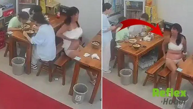 Çin’de Restoranda Elbisesini Çıkaran Kadın Çalışanlarla Tartıştı
