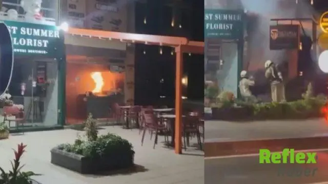 İ̇stanbul Etiler'de Tantuni Restoranında Yangın Çıktı