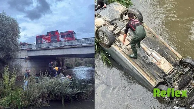 Kahramanmaraş’ta Otomobil Köprüden Çaya Düştü: 2 Kişi Hayatını Kaybetti