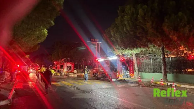 Manisa'daki İ̇nci Akü Fabrikasında Yangın Kontrol Altına Alındı