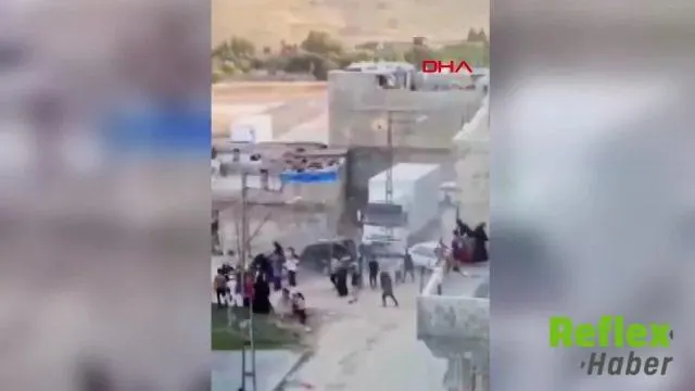 Gaziantep'te Araçlı Müdahale Kamerada: 7 Yaralı