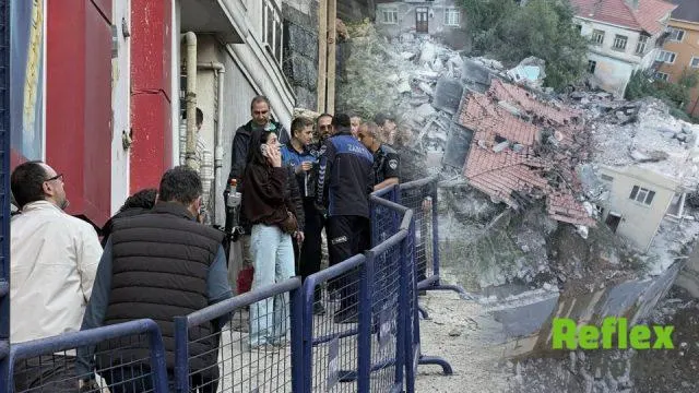 Zonguldak'ta Kadırga Apartmanı İ̇çin Tahliye Kararı