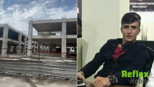Erzincan'da Merkez Çarşısı İ̇nşaatında İ̇ş Kazası: Genç İ̇şçi Hayatını Kaybetti