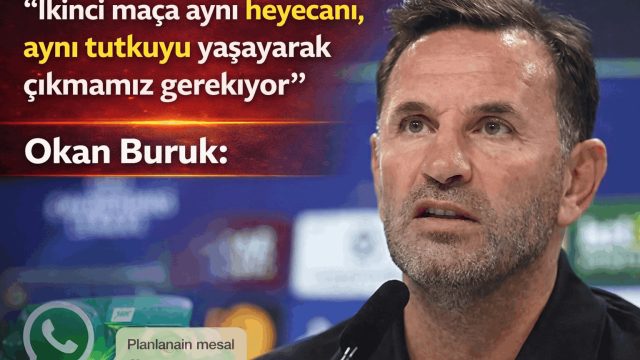 Okan Buruk’tan Juventus Rövanşı Öncesi Net Mesaj: “Hiçbir Şey Kazanmadık!”