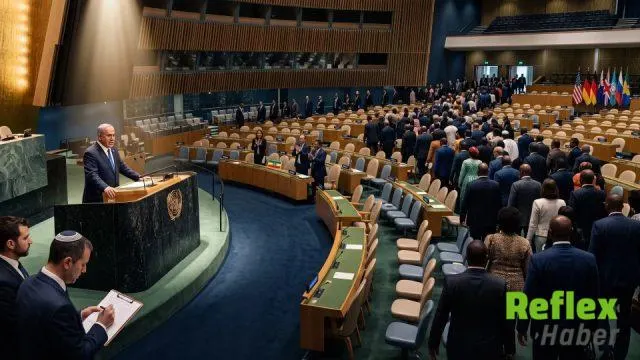 Netanyahu Konuşurken 77 Ülke Salonu Terk Etti