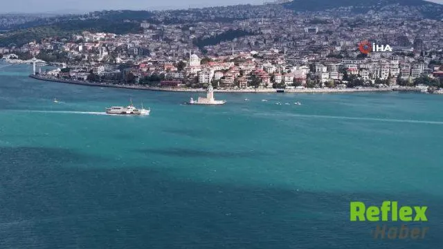 Yağışların Ardından İ̇stanbul Boğazı Turkuaza Büründü