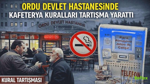 Ordu Devlet Hastanesi'nde Kafeterya Kuralları Tartışma Yarattı