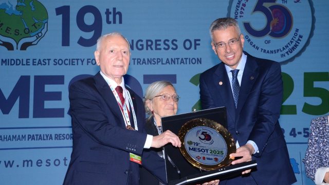 Ortadoğu Organ Nakli Derneği 19. Kongresi Ankara'da tamamlandı
