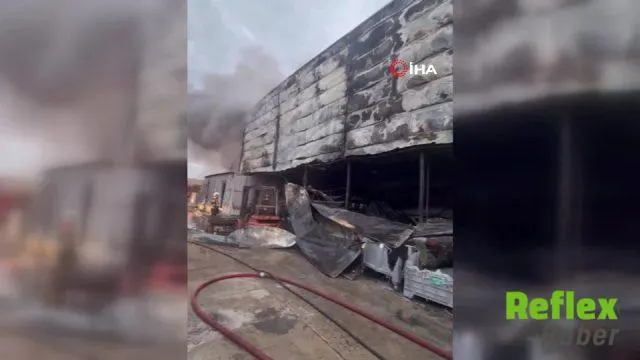 Kırklareli'de Arımed Fabrikasındaki Yangın Söndürüldü