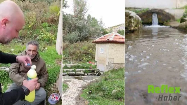 Aksaray’da Gazlı Su İ̇çin Kuyruk: Koçpınar’daki Kaynak İ̇lgi Görüyor