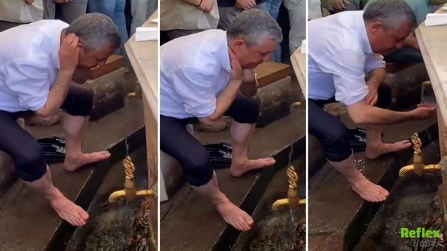 Özgür Özel'in Abdest Görüntüsü Sosyal Medyada Gündem Oldu