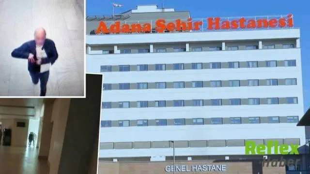 Adana’da Hastaneye Sığınan Kızına Silahlı Saldırı Girişimi