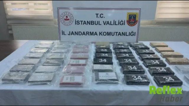 Eyüpsultan'da Araçta 50 Kilogram Kokain Ele Geçirildi