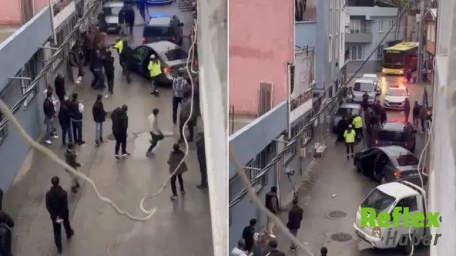 Bursa’da Dur İ̇htarına Uymayan Araç Durduruldu, Şüpheliler Kaçırıldı