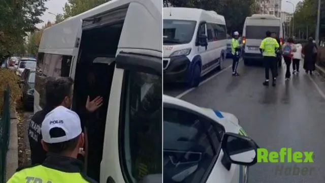 Kütahya'da Servis Sürücüsü Öğrencileri Bırakıp Kaçtı