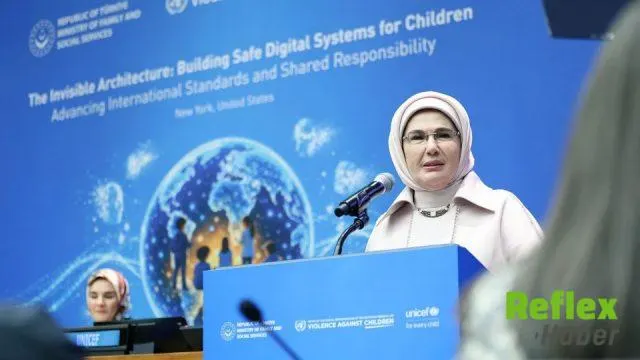 Emine Erdoğan’dan BM’de çocuklar için güvenli dijital sistem çağrısı