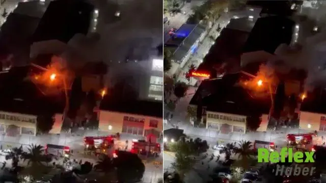 Kartal Koşuyolu Yüksek İ̇htisas Hastanesinin Çatısında Yangın