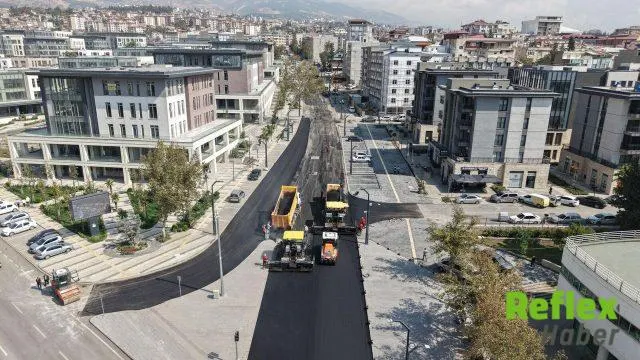 Hükümet Bulvarı’nda Yol Yenileme Çalışması Başladı