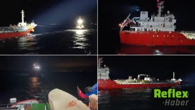 Çanakkale Boğazı'nda Arızalanan Kimyasal Tanker Güvenli Bölgeye Alındı