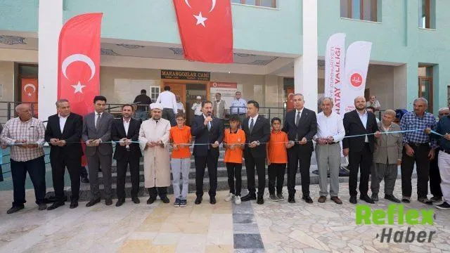 Hatay'da Deprem Sonrası 137'nci Cami Kırıkhan'da İ̇badete Açıldı