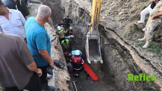 Hatay Arsuz'da Göçük Altında Kalan İ̇şçi Kurtarıldı