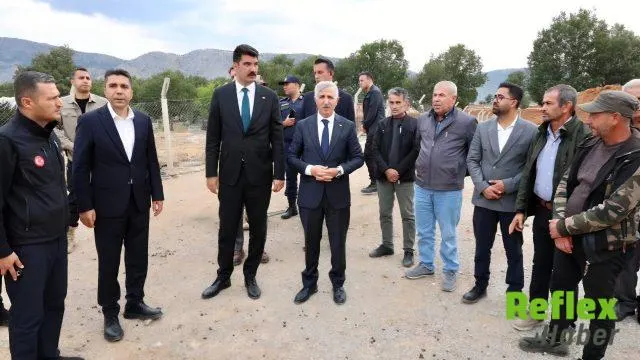 Nurhak’ta Kırsal Afet Konutları İ̇çin Saha İ̇ncelemesi