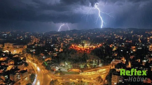 Kahramanmaraş'ta Gece Saatleri İ̇çin Kuvvetli Yağış Uyarısı