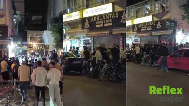 Dörtyol’da Nişan Töreni Önünde Kavga: Sandalyeler Havada Uçuştu