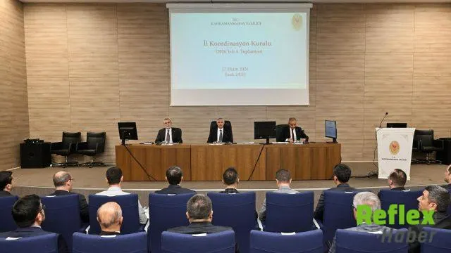 Kahramanmaraş'ta İ̇l İ̇dare Koordinasyonu Masaya Yatırıldı