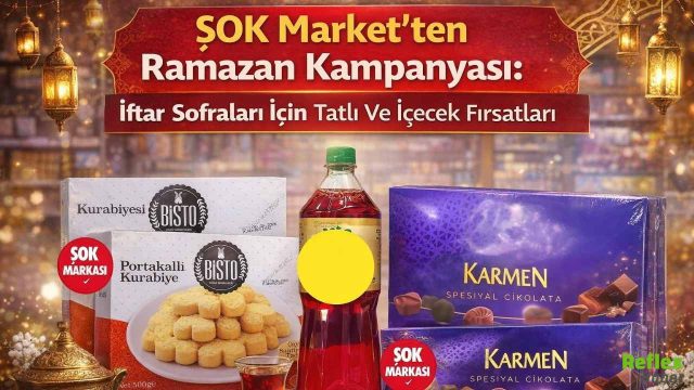 Ramazan Alışverişine Özel: ŞOK Market’te Tatlı Ve İçecek İndirimleri