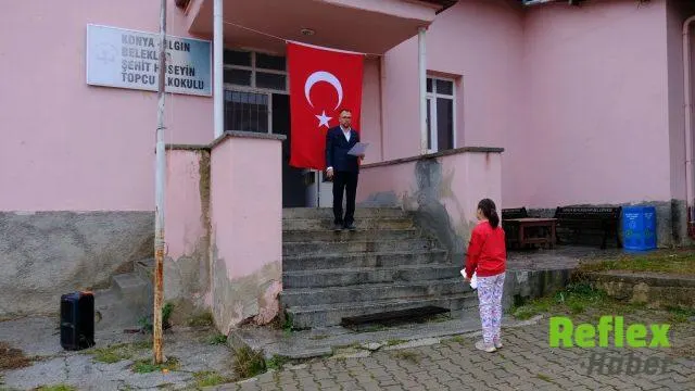 Tek Öğrencili Okulda Cumhuriyet Coşkusu