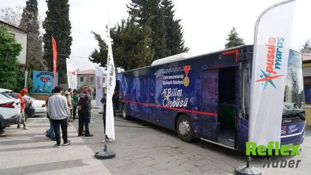 Pusula Maraş Bilim Otobüsü Elbistan’da Gençlerle Buluşacak