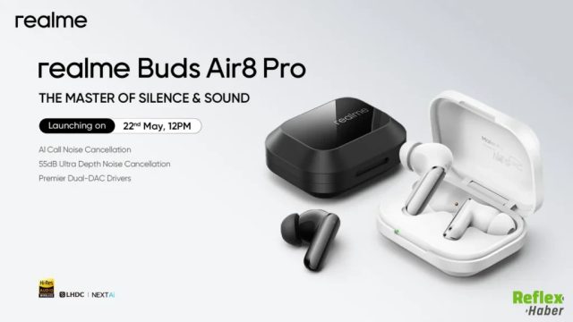 Realme Buds Air 8 Pro Ve Watch S5 22 Mayıs’ta Tanıtılıyor