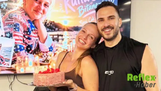 İ̇hsan Taha Torğut’tan İ̇pek Filiz Yazıcı’ya Romantik Doğum Günü Kutlaması