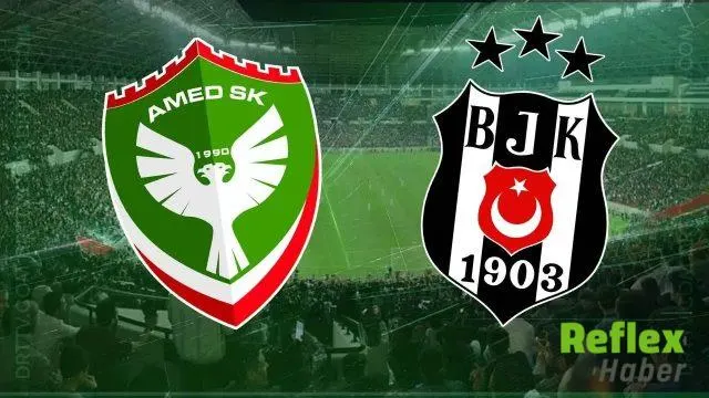 Amed SK-Beşiktaş maçı saat kaçta, hangi kanalda? Muhtemel 11'ler