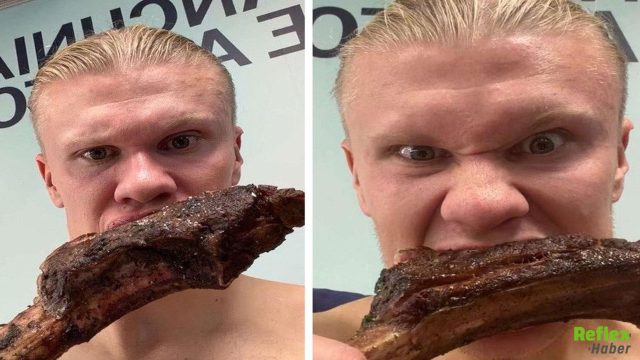 Erling Haaland'ın Gücünün Sırrı Ortaya Çıktı! Her Gün 6 Bin Kalori Tüketiyor