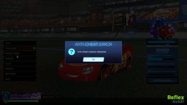 Rocket League Anti Cheat Violation Detected Hatası Neden Olur? Nasıl Çözülür?