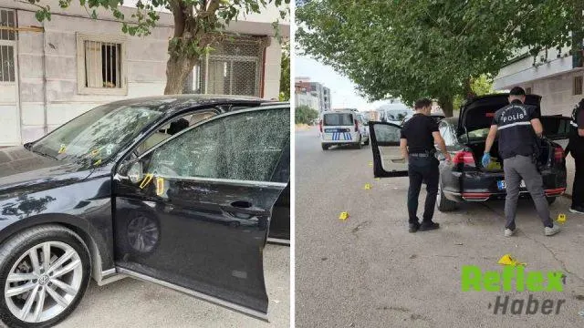 Adıyaman’da Park Halindeki Otomobile Silahlı Saldırı