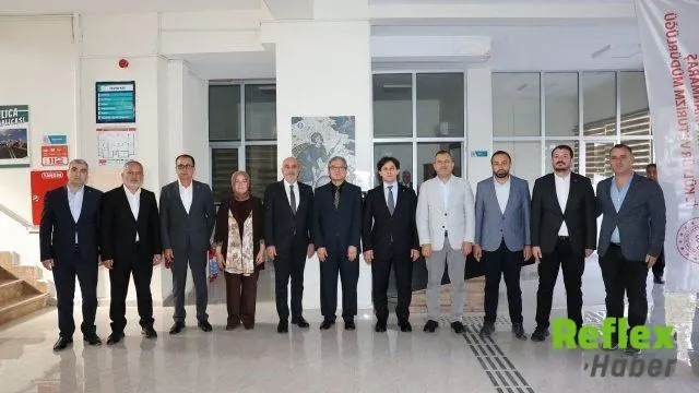Ak Parti Kahramanmaraş Teşkilatından Yanardağ’a Hayırlı Olsun Ziyareti