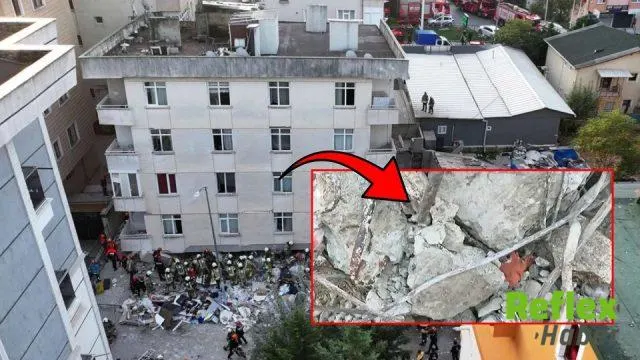 Maltepe'de Çöken Binanın Kolonundan Deniz Kabuğu Çıktı