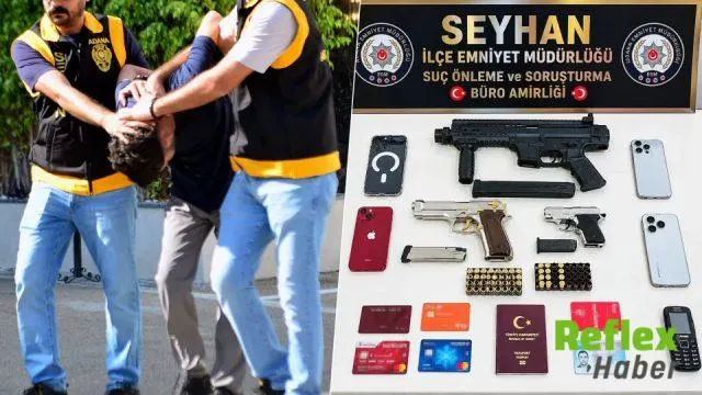 Adana'da 317 Suç Kaydı Bulunan Ferhat Türkmen Saklandığı Evde Yakalandı