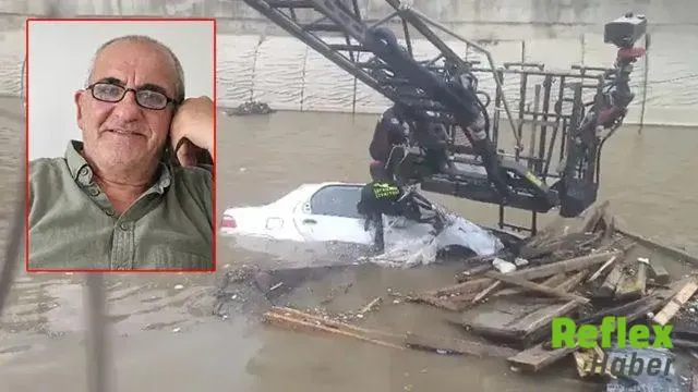 Ahmet Derin’in Otomobili Kağıthane Deresi’nden Çıkarıldı