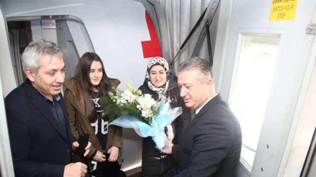 Sabiha Gökçen Havalimanı 31 milyonuncu yolcusunu karşıladı